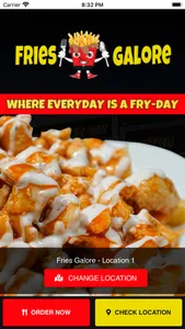 Fries Galore App screenshot 0