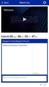 Hoopers Creek Baptist Church screenshot 1