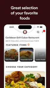 The Caribbean Grill Restaurant screenshot 1