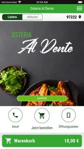 Osteria Al Dente screenshot 0