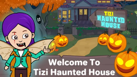 Tizi Town: Haunted House Games screenshot 5