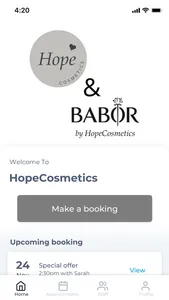 HopeCosmetics screenshot 0