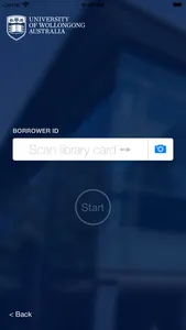 UOW Library Borrowing screenshot 1