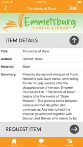 Emmetsburg Public Library App screenshot 2