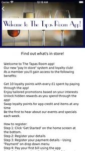 The Tapas Room screenshot 2