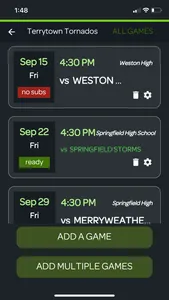 SmartSubs Soccer Coaching screenshot 3