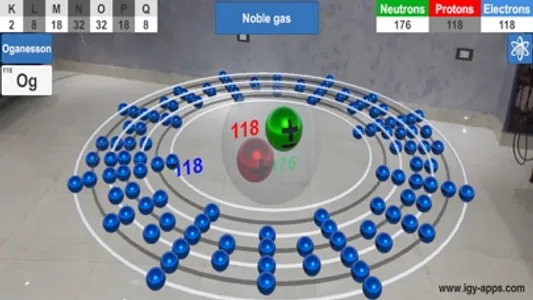 AR 4D Periodic Table screenshot 5