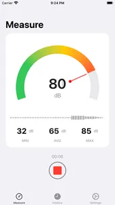 DecibelMeter - Noise Meter App screenshot 0