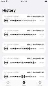 DecibelMeter - Noise Meter App screenshot 1