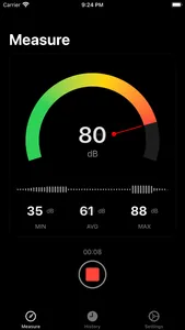 DecibelMeter - Noise Meter App screenshot 2