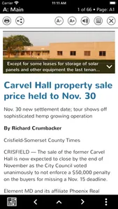 Crisfield Times screenshot 2