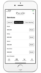 Purele waxing screenshot 1