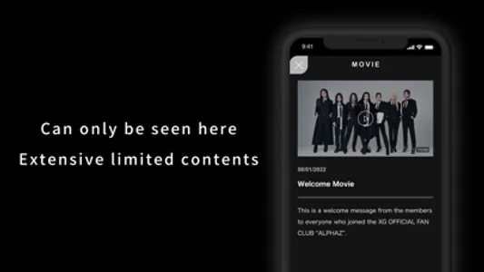 XG OFFICIAL FANCLUB ALPHAZ screenshot 1