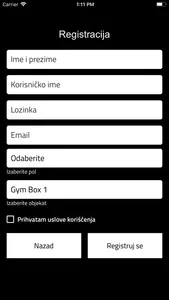 Gym_box screenshot 1