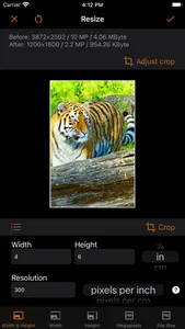 Image resizer, converter iSize screenshot 3