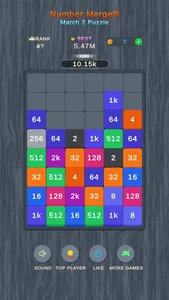 Number Merge® Match 2 Puzzle screenshot 2