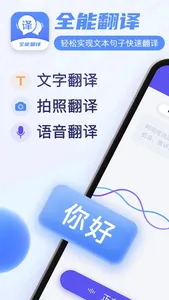 翻译-拍照翻译文字和语音翻译软件 screenshot 0