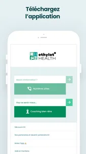 EH ? Ethylot' Health screenshot 1