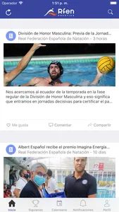 Waterpolo RFEN screenshot 1