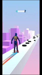 Superhero Skates Roller Run screenshot 0