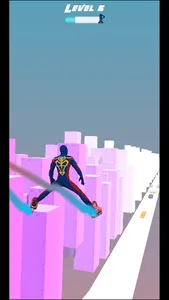 Superhero Skates Roller Run screenshot 5