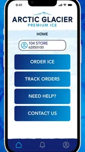 Arctic Glacier Premium Ice App screenshot 1