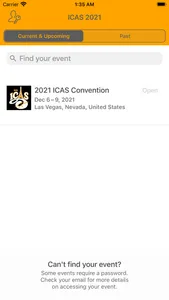 2021 ICAS Convention screenshot 0