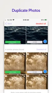 duplicate photos cleaner app screenshot 2