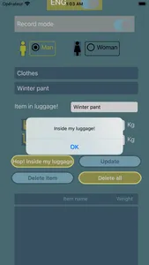 My Luggage List screenshot 6