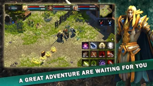 Fantasy Heroes: Epic Raid RPG screenshot 2