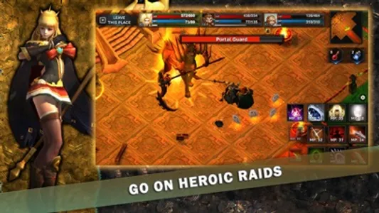 Fantasy Heroes: Epic Raid RPG screenshot 4