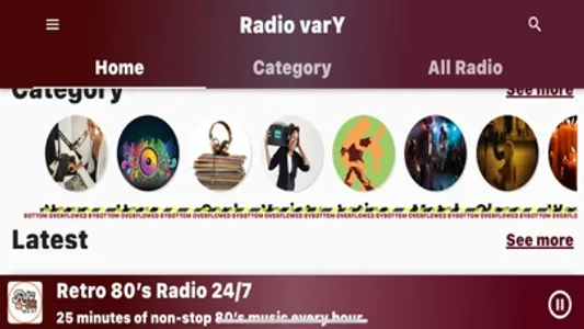 Radiovary screenshot 5