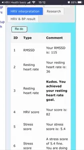 HRV Health basic screenshot 3