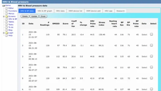 HRV Health basic screenshot 5