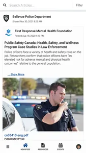 Bellevue Police Wellness screenshot 1