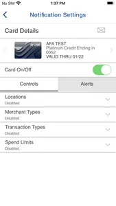 USEFCU CardLink screenshot 3