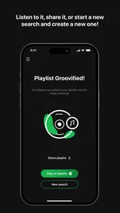 Groovifi - Playlist Generator screenshot 5