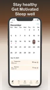 Coffee & Caffeine Tracker Log screenshot 1