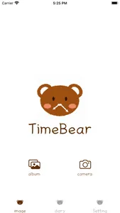 TimeBear - timestamp diary screenshot 1