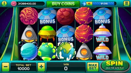 Alien Planet Casino screenshot 0