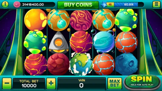 Alien Planet Casino screenshot 2