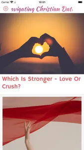 Navigating Christian Dating screenshot 1