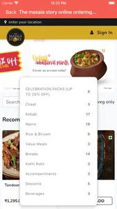 The masala story ordering app screenshot 4