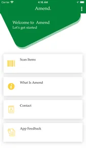 Amend App screenshot 0