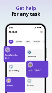 Talkit: Chat bot AI Assistant screenshot 2