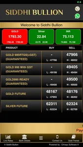 Siddhi Bullion screenshot 0