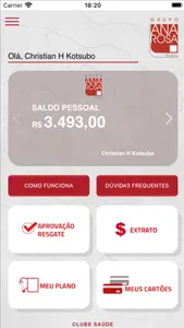 Clube Saúde screenshot 1