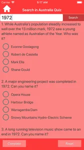 Australia History Quiz screenshot 6