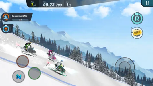 Mad Skills Snocross screenshot 0