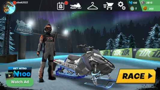 Mad Skills Snocross screenshot 3